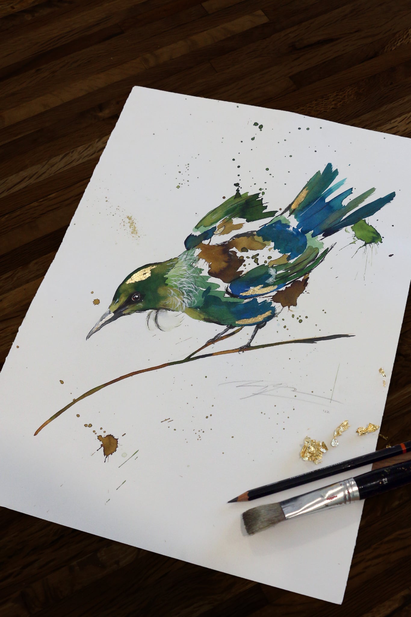 Original - “Watching Tūi”