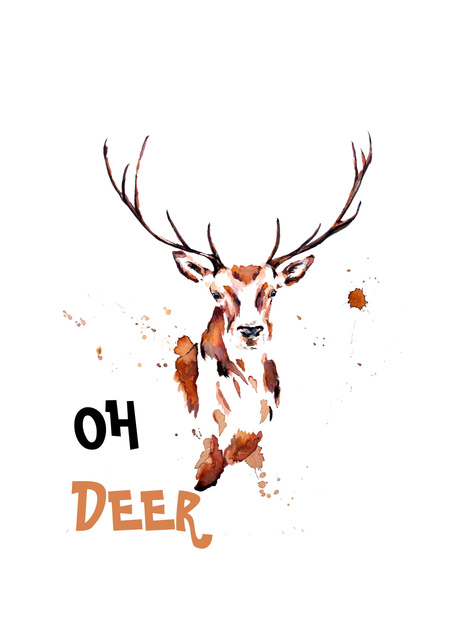 Clearance Poster Print - Oh Deer