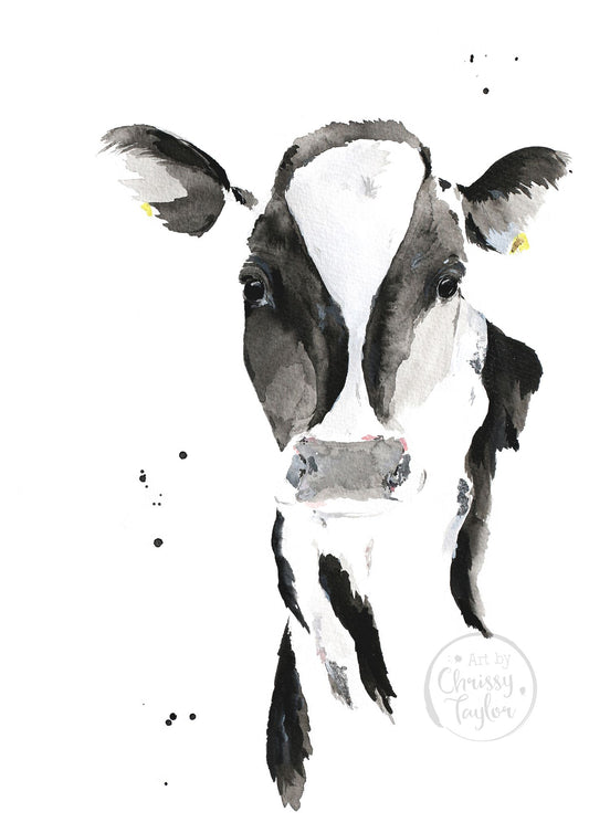 Limited Edition Fine Art Print - Cow
