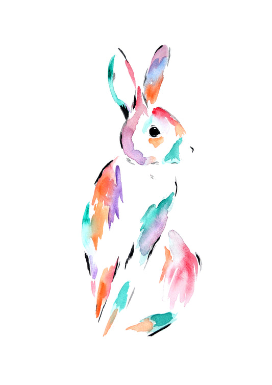 Poster Print - Aspire Rabbit