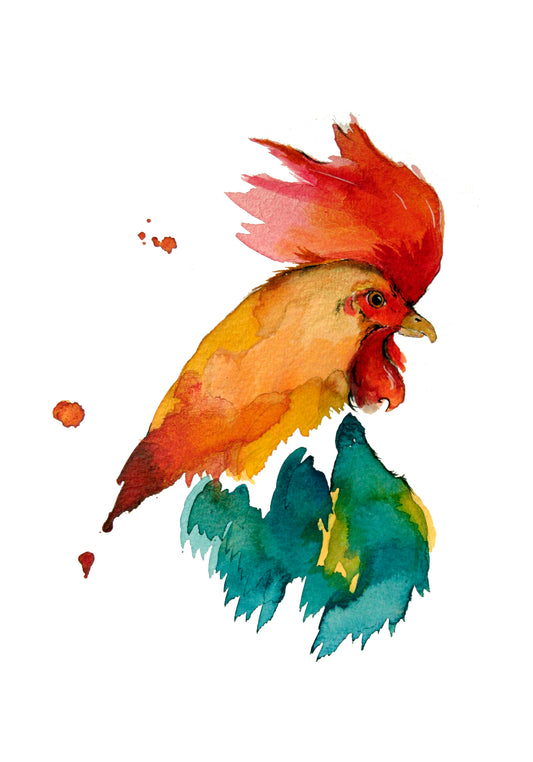 Poster Print - Rooster