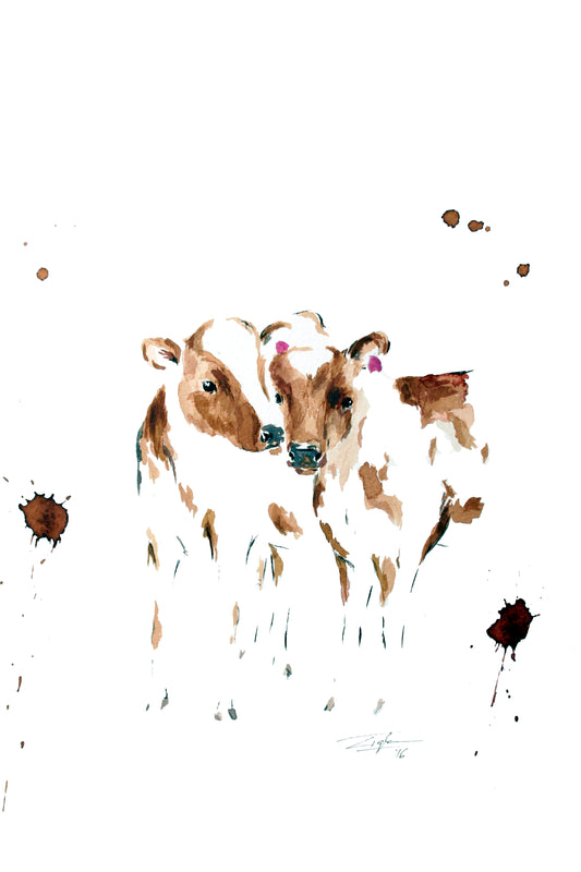 Poster Print - Calves